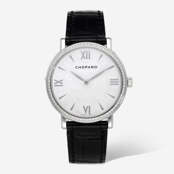 Chopard Classic 18K White Gold Manual Winding Ladies Watch 173154