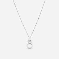 Chopard Happy 8 18K White Gold Diamond Pendant Necklace 799209 - 1001 - THE SOLIST - Chopard