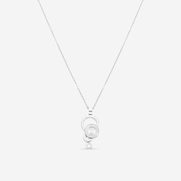 Chopard Happy Bubbles 18K White Gold Diamond Pendant Necklace 796983 - 1001 - THE SOLIST - Chopard