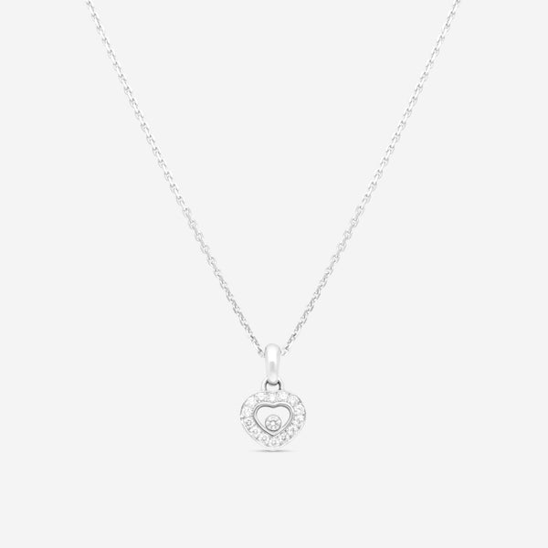 Chopard Happy Diamonds 18K White Gold Diamond Pendant Necklace 791084 - 1001 - THE SOLIST - Chopard