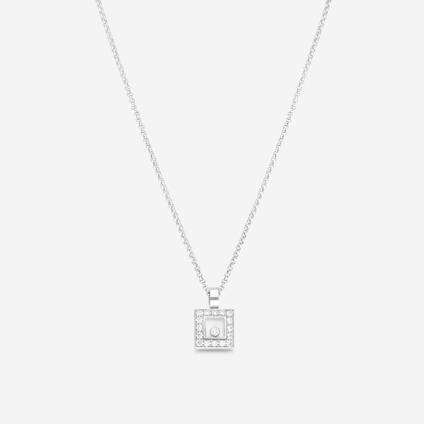 Chopard Happy Diamonds 18K White Gold Diamond Pendant Necklace 792896 - 1001 - THE SOLIST - Chopard