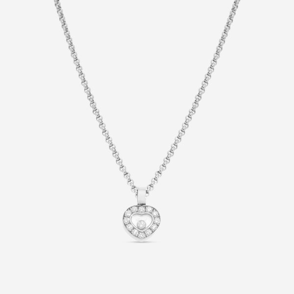 Chopard Happy Diamonds 18K White Gold Diamond Pendant Necklace 792936 - 1001 - THE SOLIST - Chopard