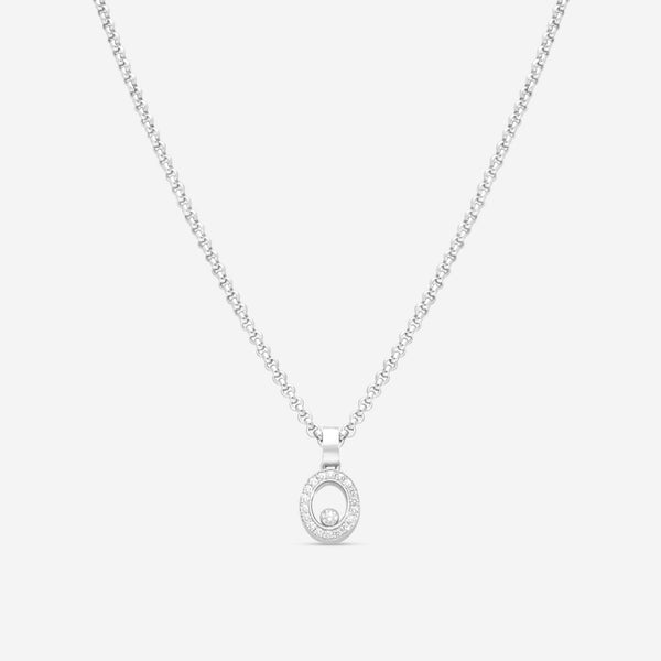 Chopard Happy Diamonds 18K White Gold Diamond Pendant Necklace 793087 - 1001 - THE SOLIST - Chopard