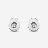 Chopard Happy Diamonds Icons 18K White Gold Diamond Stud Earrings 833086 - 1001 - THE SOLIST - Chopard