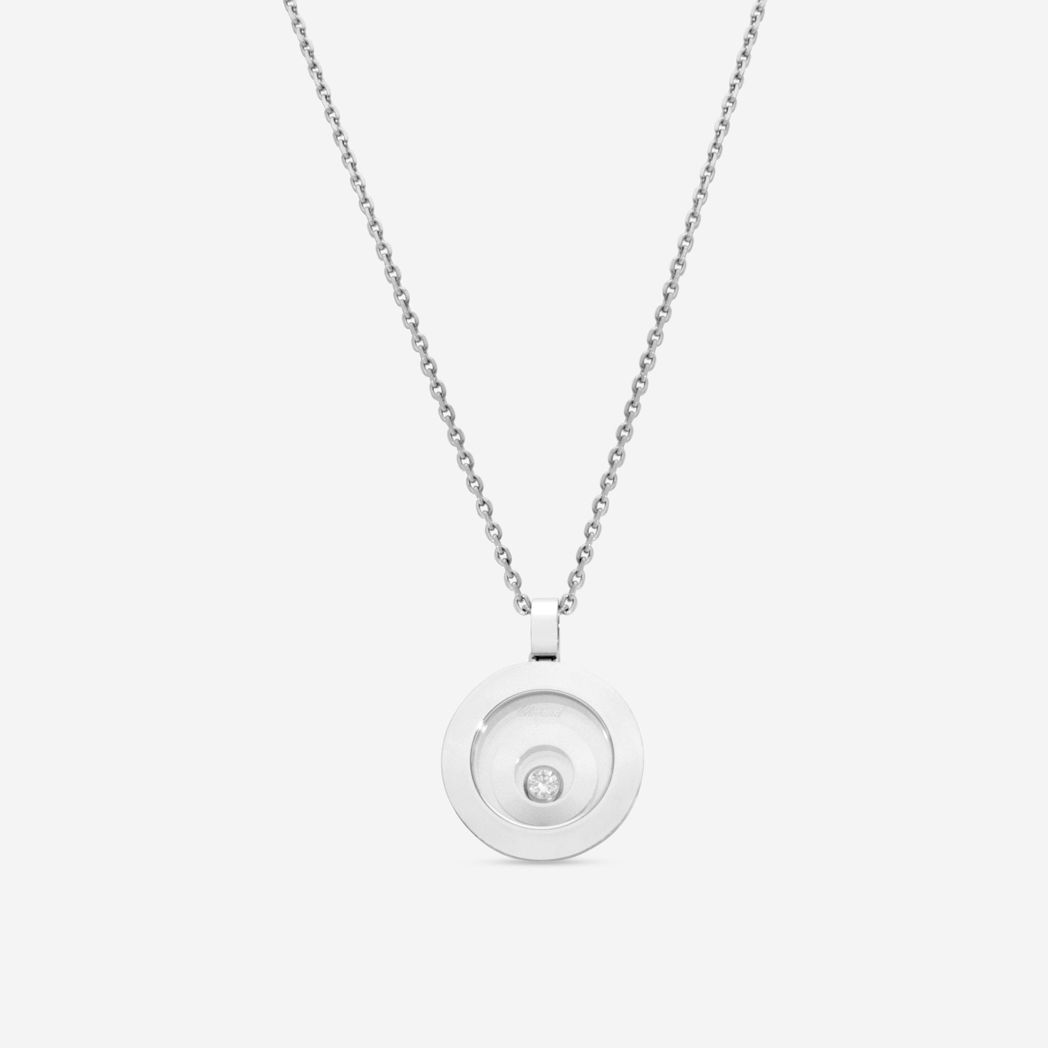 Chopard Happy Spirit 18K White Gold Diamond Pendant Necklace 795405 - 1001 - THE SOLIST - Chopard