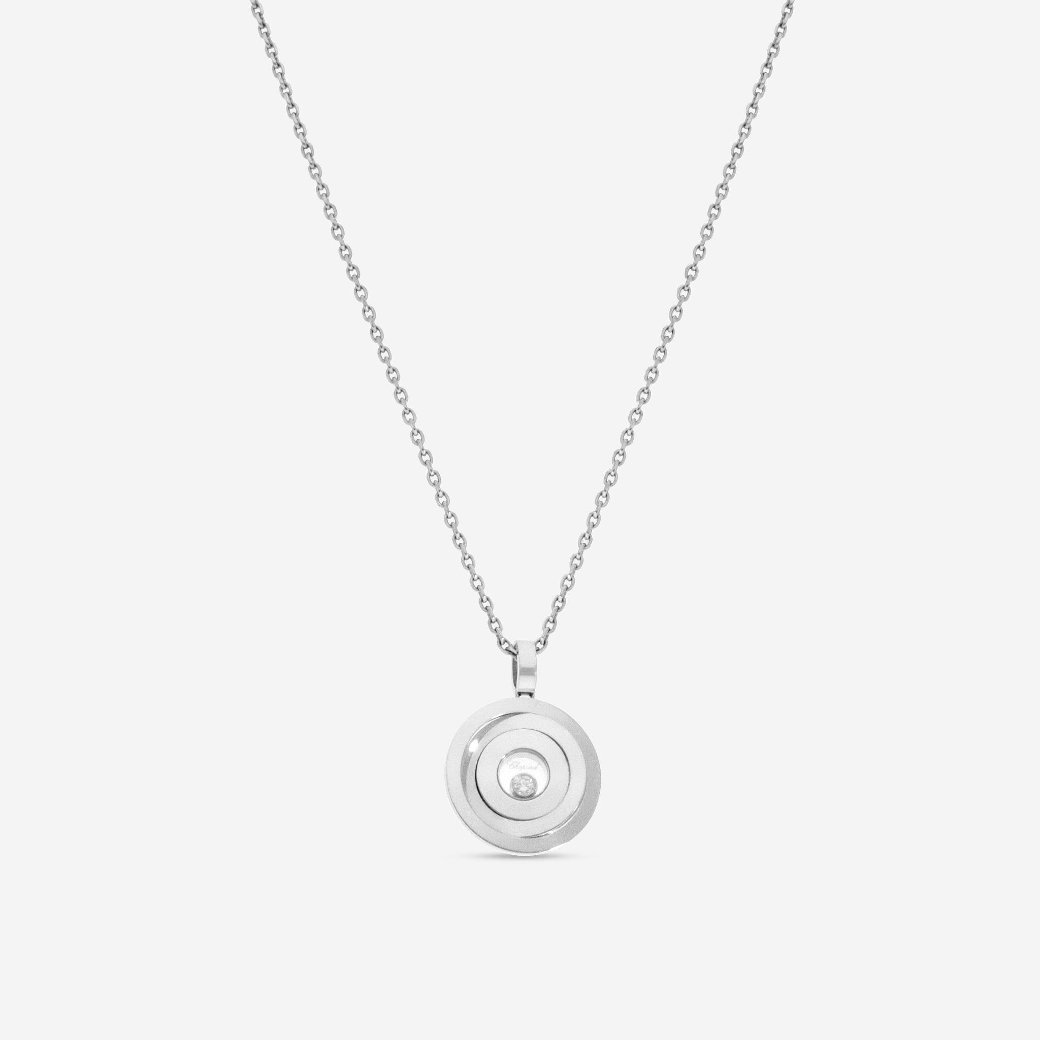 Chopard Happy Spirit 18K White Gold Diamond Pendant Necklace 797990 - 1001 - THE SOLIST - Chopard