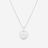 Chopard Happy Sun 18K White Gold Diamond Pendant Necklace 796980 - 1001 - THE SOLIST - Chopard