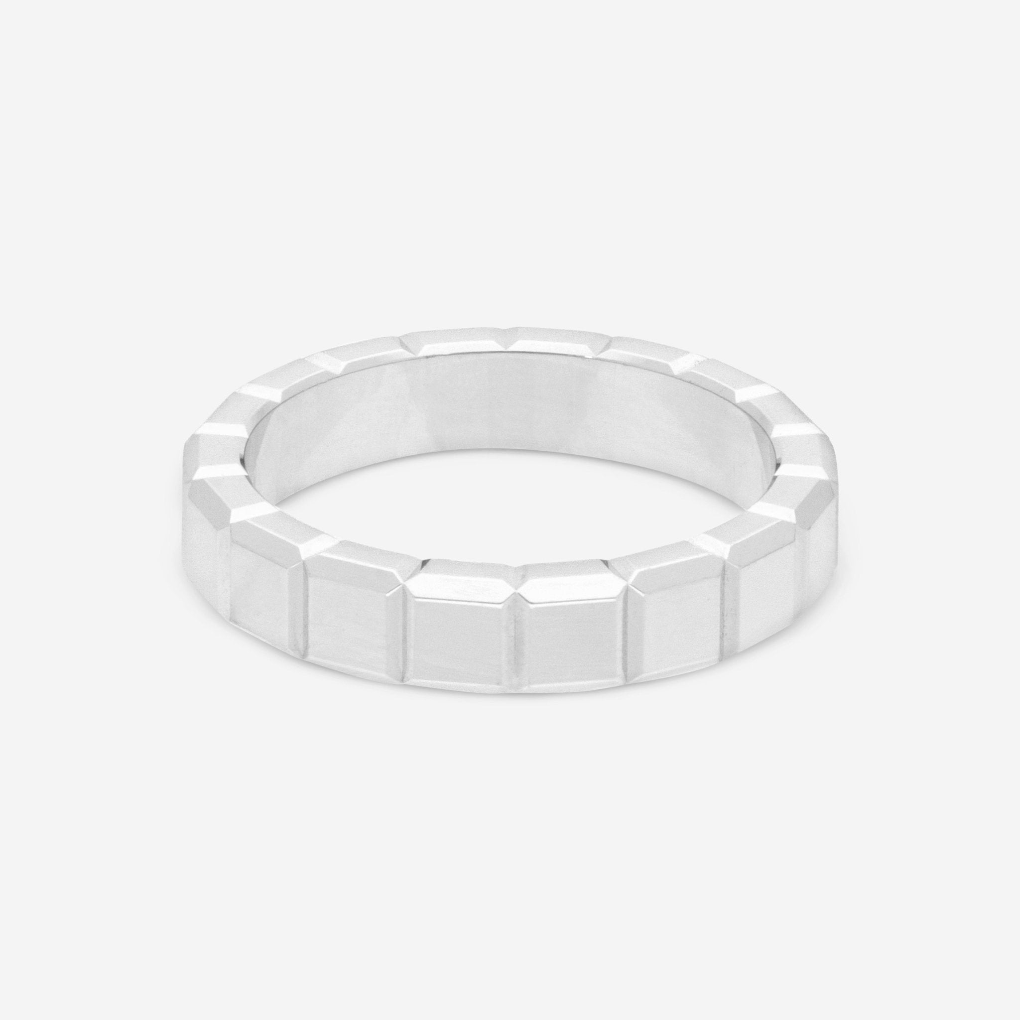 Chopard Ice Cube 18K White Gold Band Ring 829834 - 1010 - THE SOLIST - Chopard