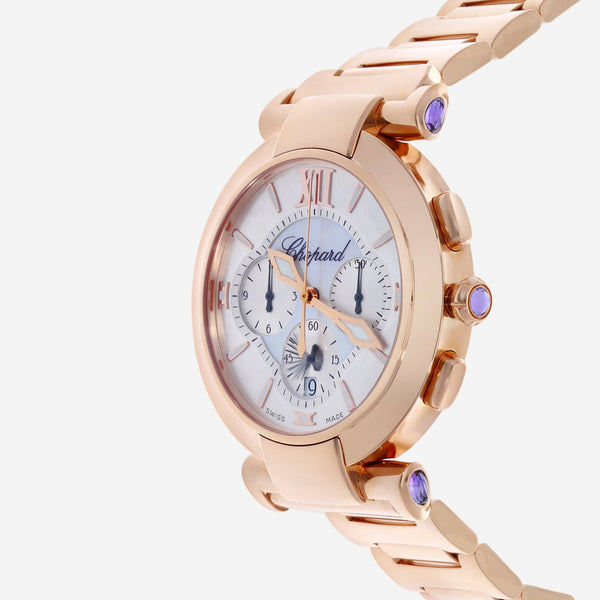 Chopard Imperiale Chronograph 18K Rose Gold Automatic Ladies Watch 384211 - 5002 - THE SOLIST - Chopard