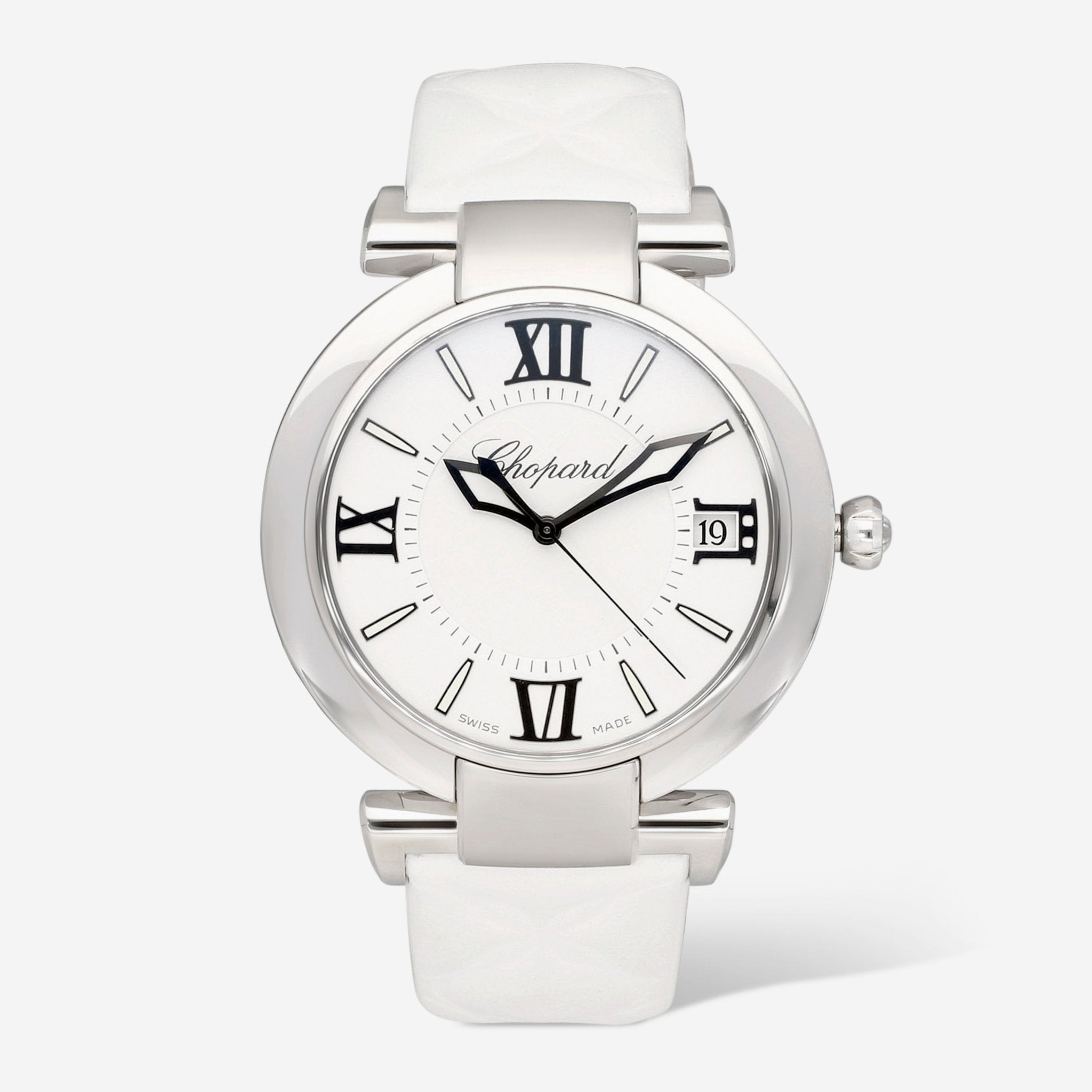 Chopard Imperiale White Dial Stainless Steel Automatic Ladies Watch 388531 - 3007 - THE SOLIST - Chopard
