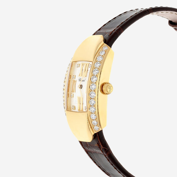 Chopard La Strada 18K Yellow Gold Diamond Quartz Ladies Watch 419402 - 0004 - THE SOLIST - Chopard