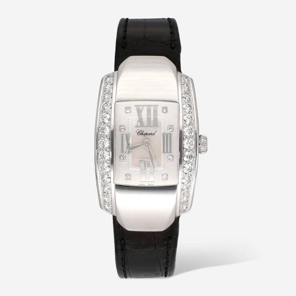Chopard La Strada Mother of Pearl 18K White Gold Diamond Quartz Ladies Watch 419402 - 1004 - THE SOLIST - Chopard