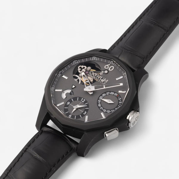 Corum Admiral's Cup Seafender Tourbillon Aluminum Automatic Men’s Watch 397.101.18/0001.AK11