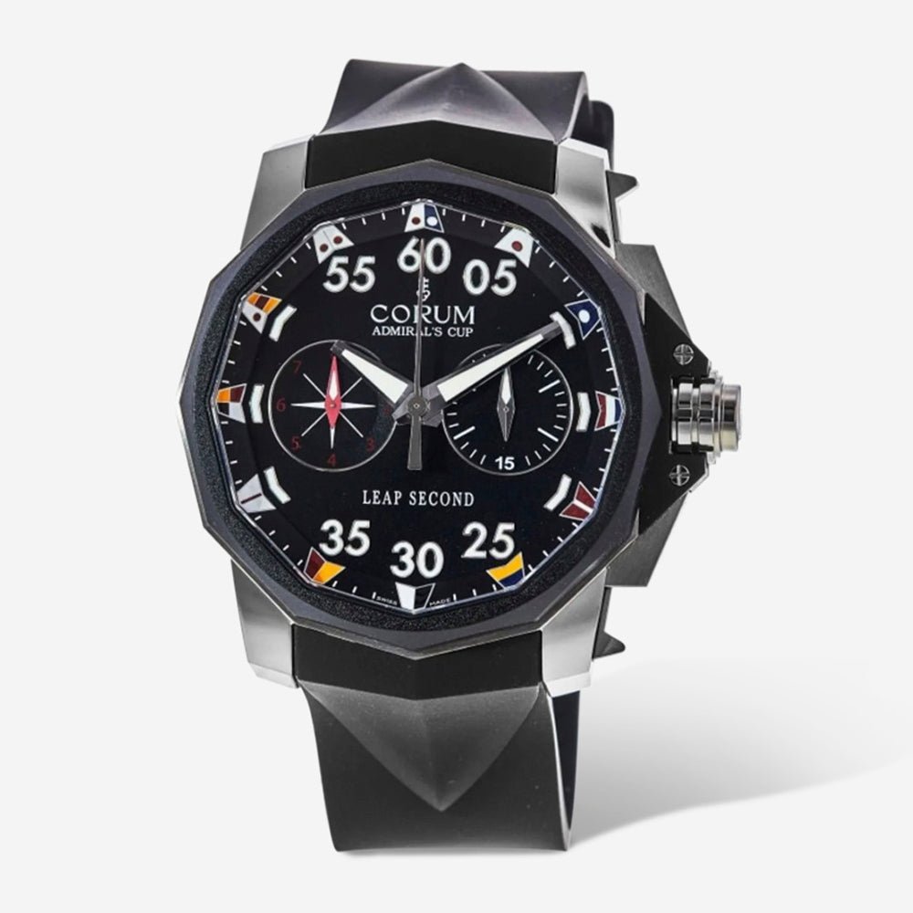 Corum Admiral's Cup 48 Leap Second Titanium Automatic Men's Watch A895/00414 - THE SOLIST - Corum