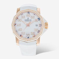 Corum Admiral's Cup Competition 40 Diamond 18K Rose Gold Automatic Watch A082/00462 - THE SOLIST - Corum