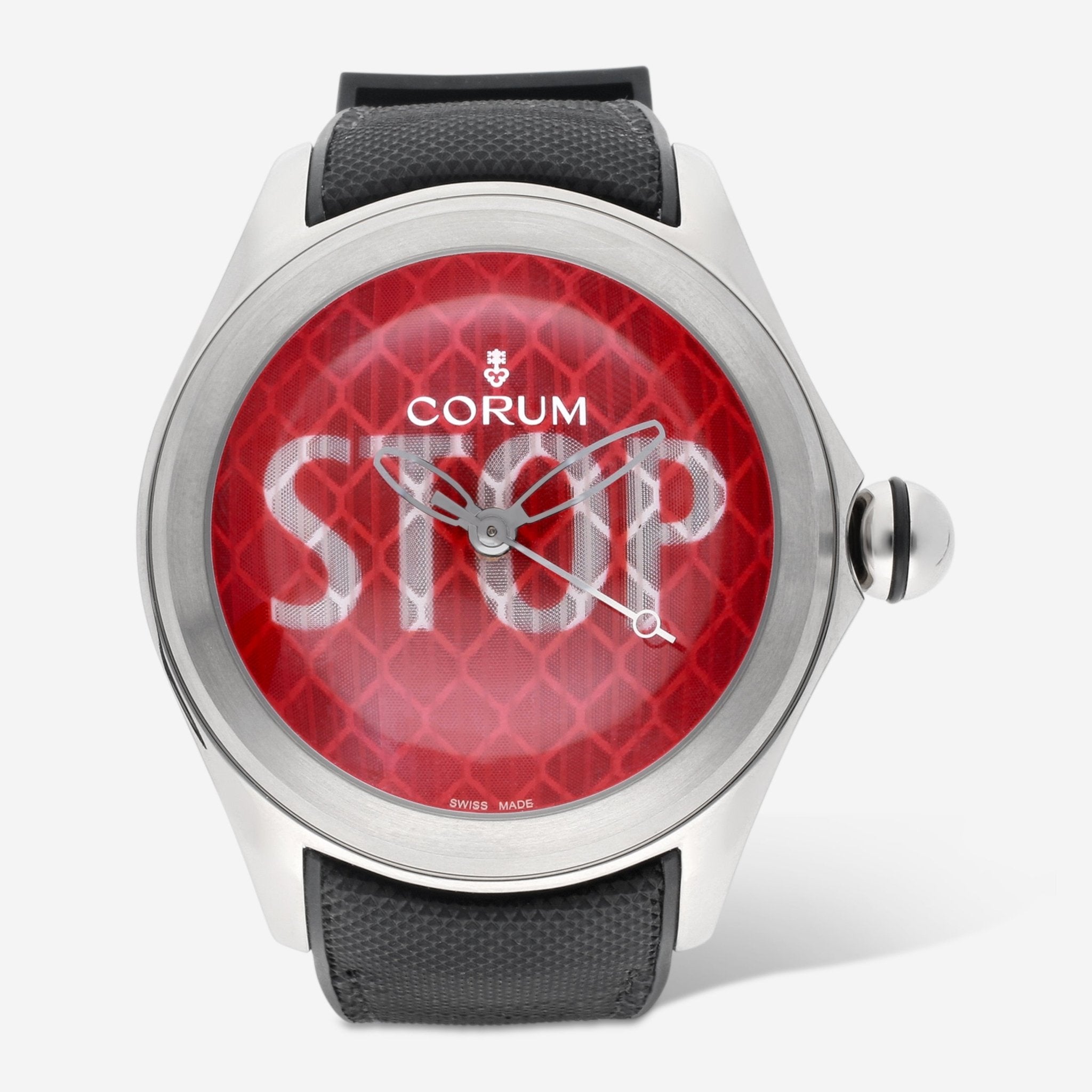 Corum Bubble 52 Stop Limited Edition Titanium Automatic Men's Watch L403/03249 - THE SOLIST - Corum