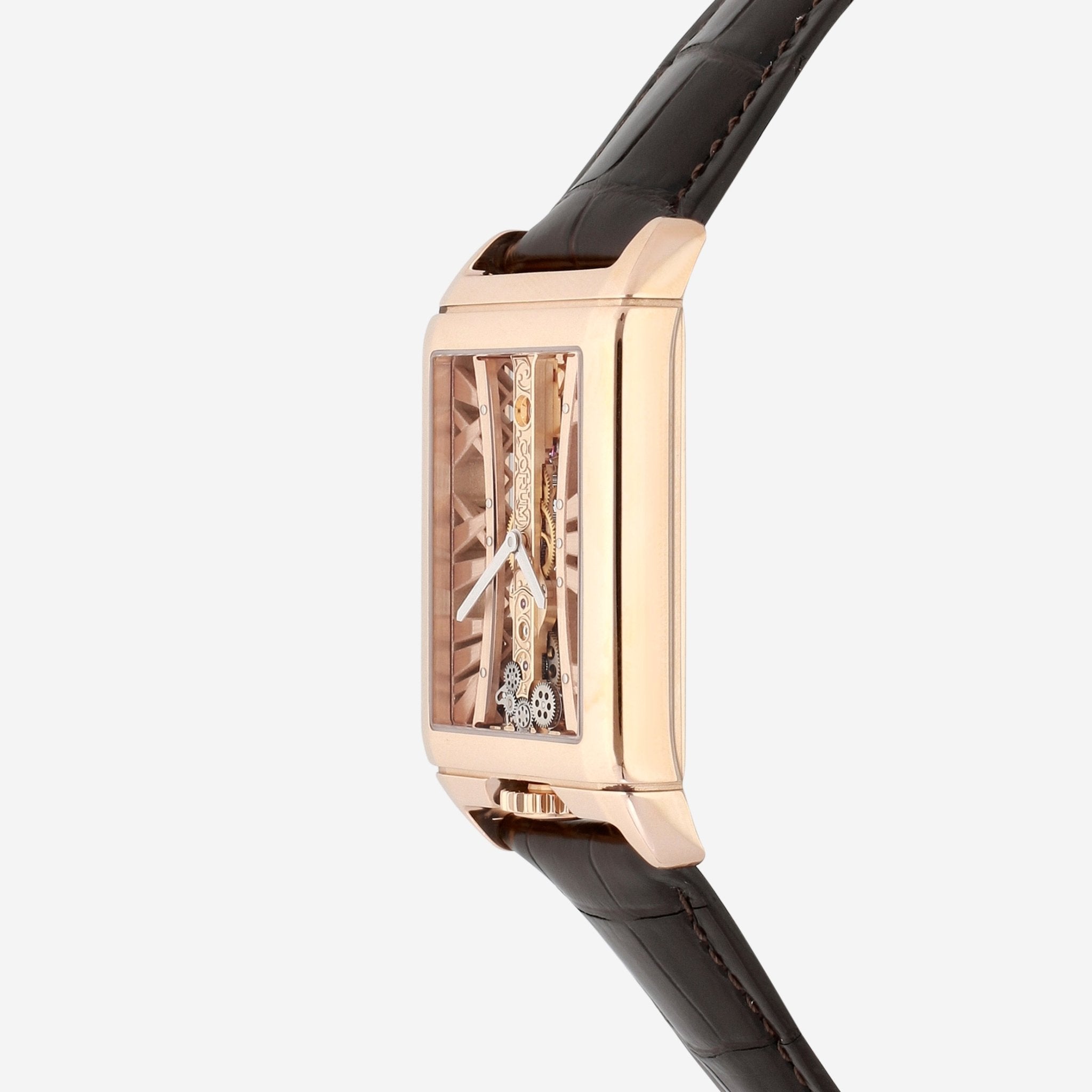 Corum Golden Bridge 18K Rose Gold Manual Wind Men's Watch B113/03044 - THE SOLIST - Corum