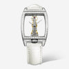 Corum Golden Bridge Baguette 18K White Gold Manual Wind Men's Watch B113/01109 - THE SOLIST - Corum