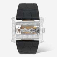 Corum Golden Bridge Lady 18K White Gold Manual Wind Ladies Watch B113/00680 - THE SOLIST - Corum