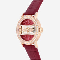 Corum Golden Bridge Round 39 18K Rose Gold Manual Wind Ladies Watch B113/03277 - THE SOLIST - Corum