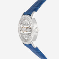 Corum Golden Bridge Round 39 18K White Gold Manual Wind Ladies Watch B113/03652 - THE SOLIST - Corum