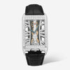 Corum Golden Bridge Stream Baguette 18K White Gold Manual Wind Unisex Watch B113/03306 - THE SOLIST - Corum