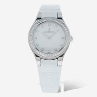 Corum Romvlvs 18k White Gold Diamond 31mm Quartz Ladies Watch R024/00650 - THE SOLIST - Corum