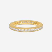 Suna 14K Yellow Gold Diamond Wedding Band Ring Sz. 6 W12YY