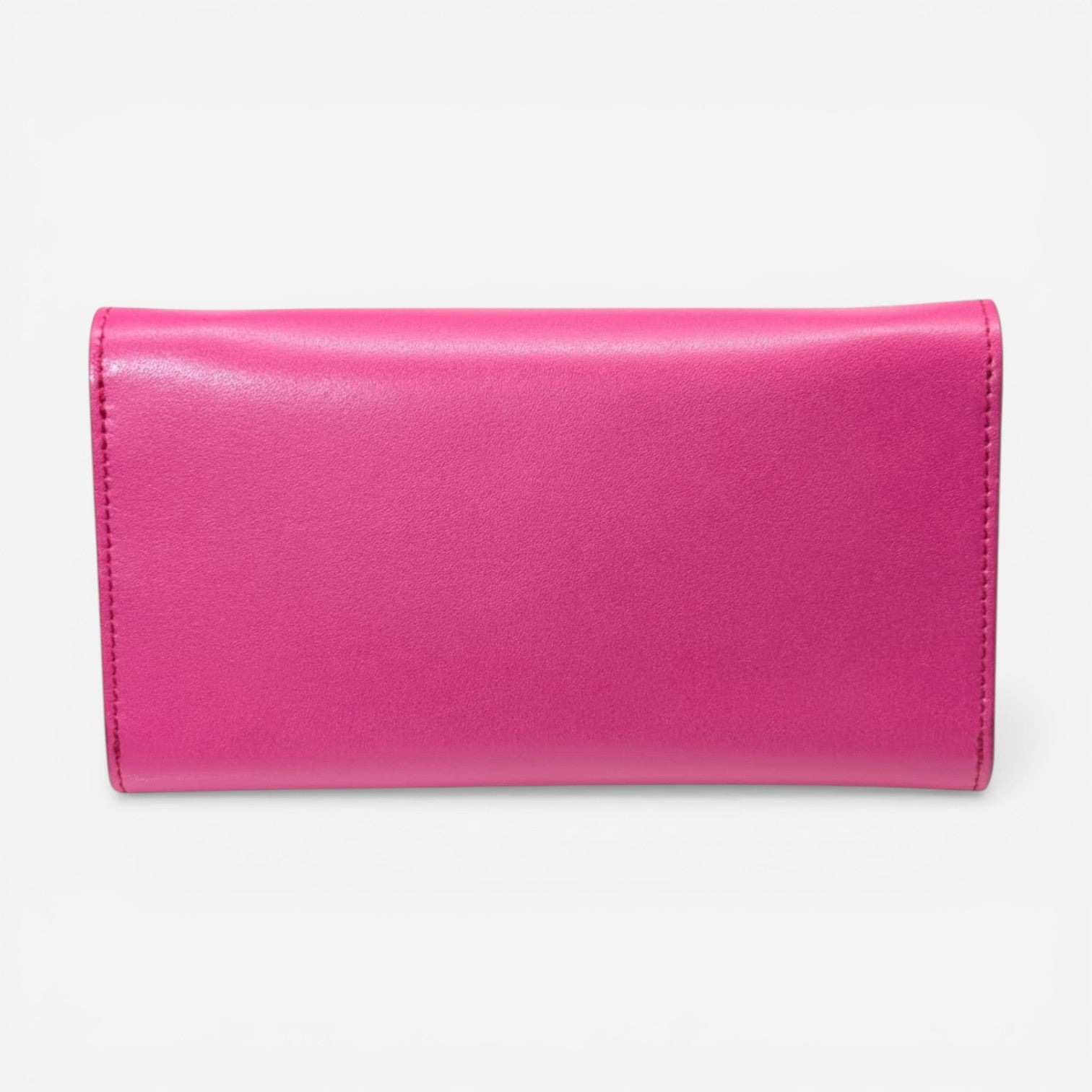 Salvatore Ferragamo Vara Women's 705292 Pink Wallet With Chain MSRP $795 - THE SOLIST