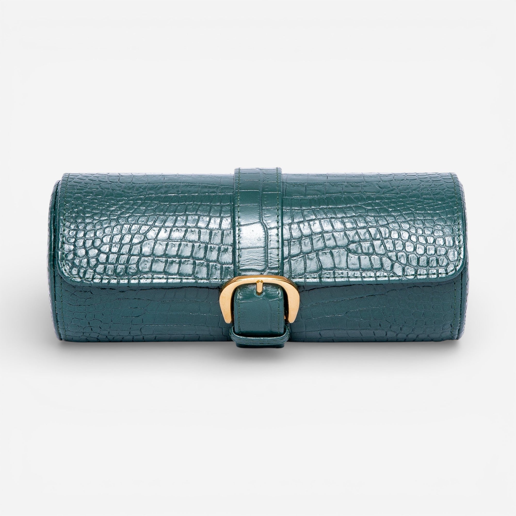 Rapport London Brompton Leather Three-Watch Roll D16