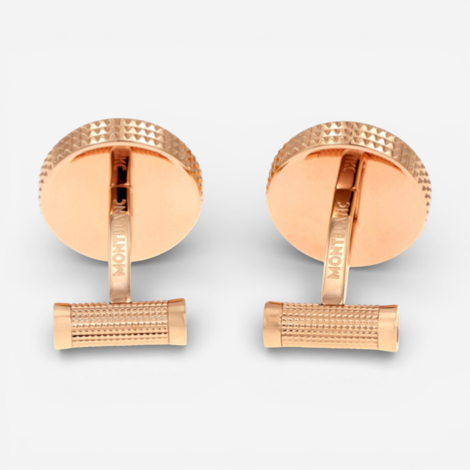 Montblanc 114779 Men's Round Soundbars Miles Davis Jazz Black Cufflinks MSRP $475 - THE SOLIST