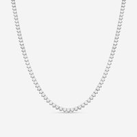 Ina Mar 14K White Gold Diamond Martini Tennis Necklace N1154D-FW-800F - THE SOLIST