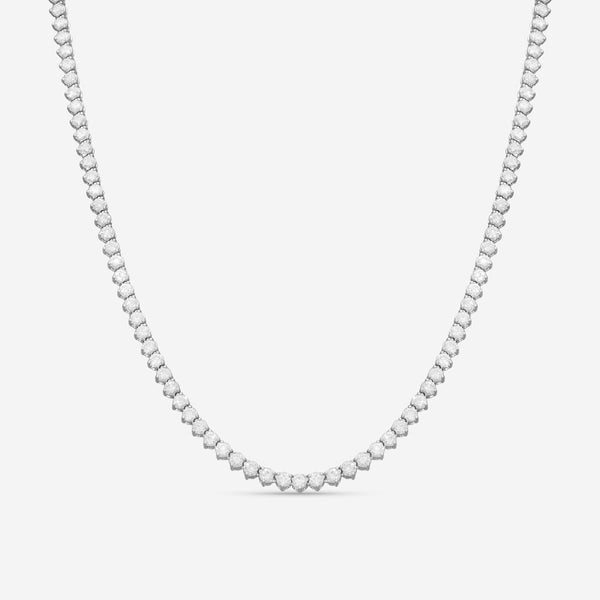 Ina Mar 14K White Gold Diamond Martini Tennis Necklace N1154D-FW-800F - THE SOLIST