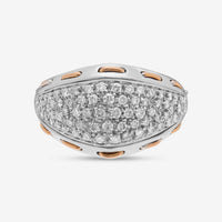 Damiani 18K White Gold, Diamond 0.72ct. tw. Statement Ring sz. 7 20007222 - THE SOLIST - Damiani