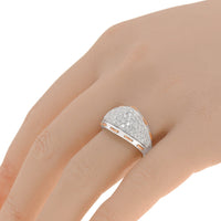 Damiani 18K White Gold, Diamond 0.72ct. tw. Statement Ring sz. 7 20007222 - THE SOLIST - Damiani