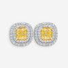 Diana M. Jewels 18K Yellow Gold Diamond Stud Earrings DEA1966