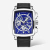 DeLaCour 'Via Larga' Chronograph Stainless Steel Men's Automatic Watch WAST1026 - BLU - THE SOLIST - DeLaCour