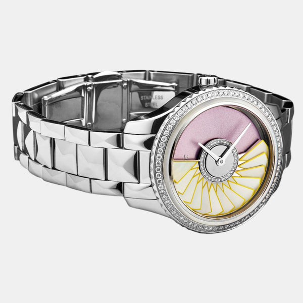 Dior Grand Bal Plisse Soleil Diamond Stainless Steel 36mm Ladies Automatic Watch CD153B10M001 - THE SOLIST - Dior