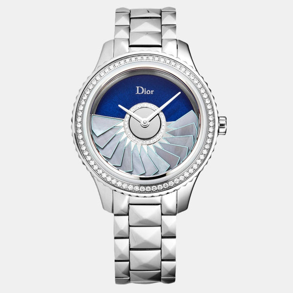 Dior Grand Bal Plisse Soleil Diamond Stainless Steel 36mm Ladies Automatic Watch CD153B10M002 - THE SOLIST - Dior