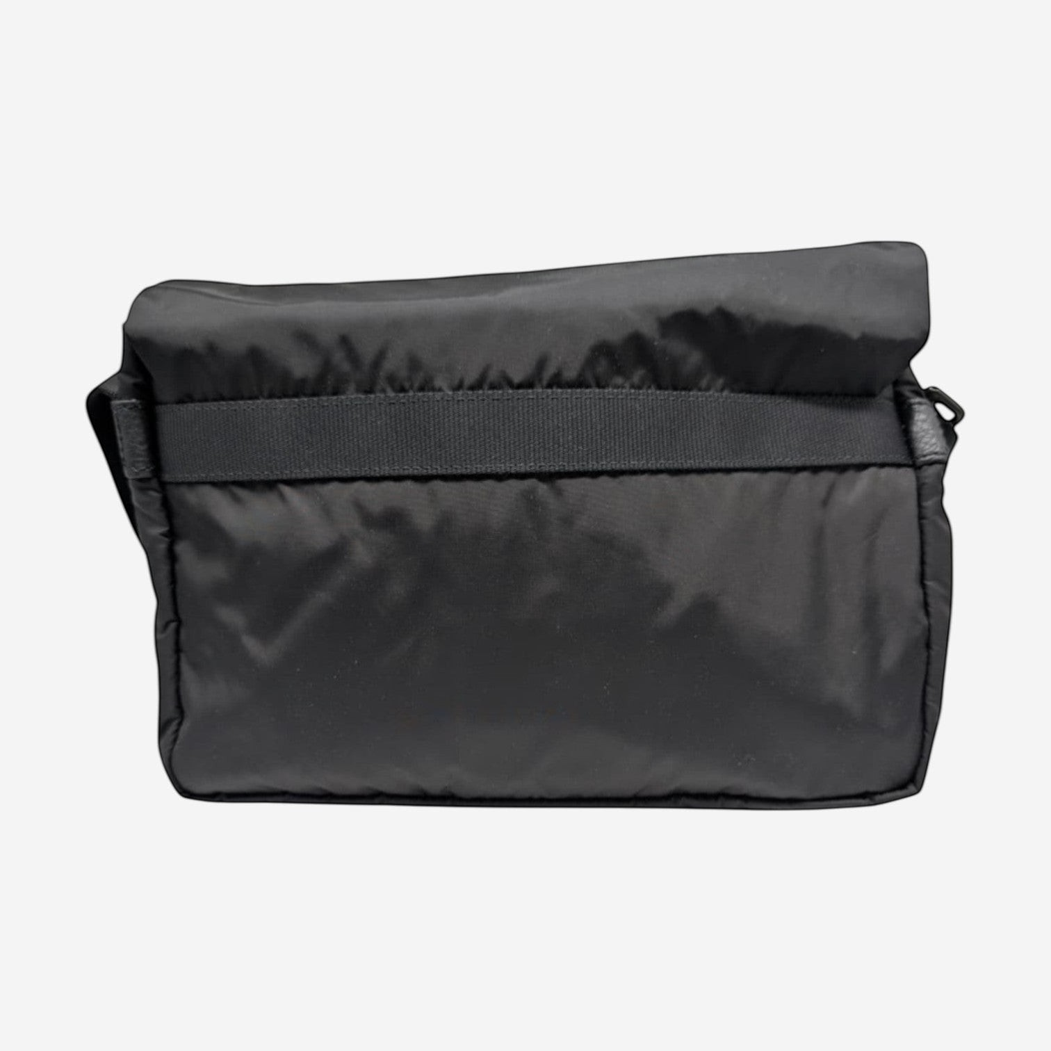 Salvatore Ferragamo Nylon Men's 726392 Black Messenger Bag MSRP $995 - THE SOLIST