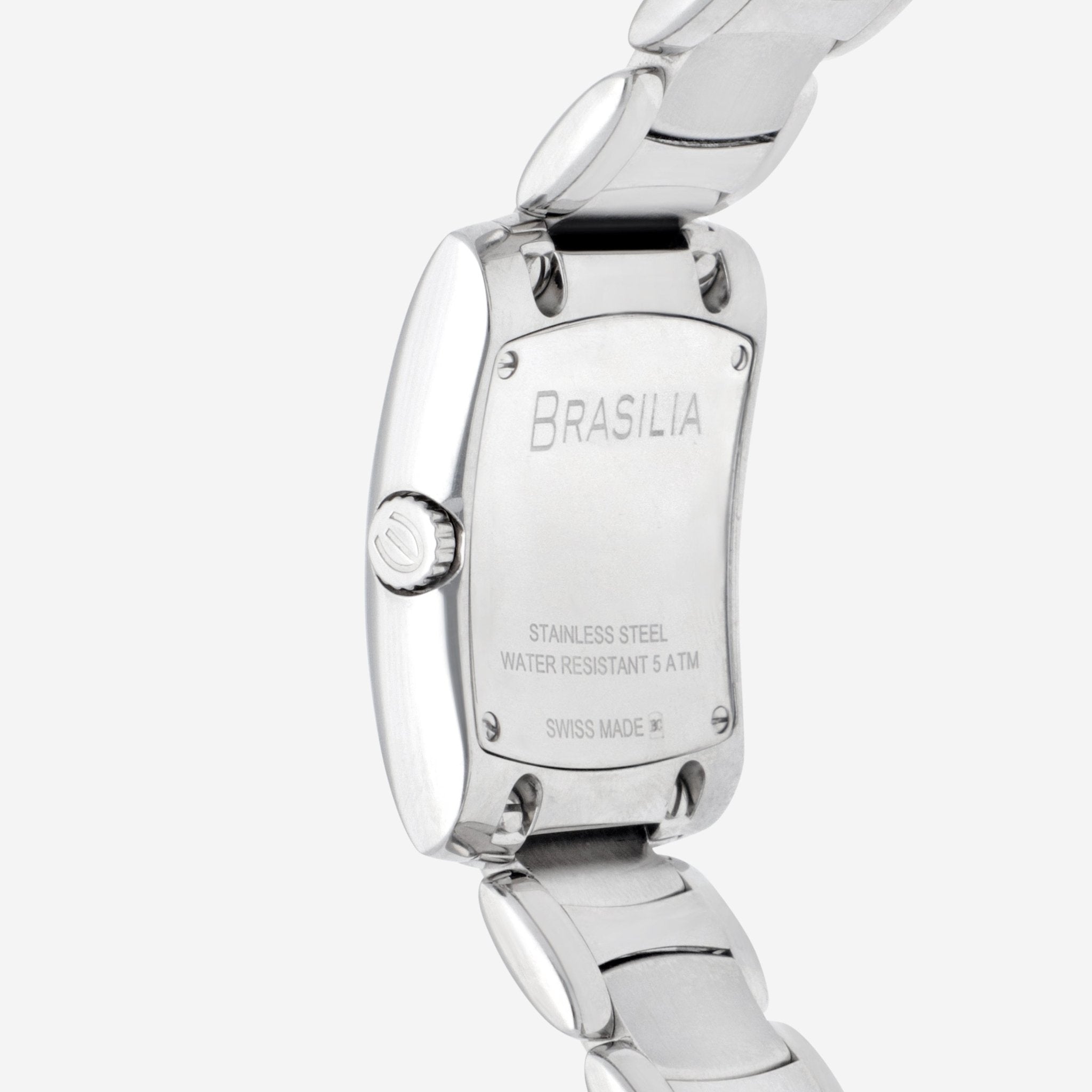 Ebel Brasilia Stainless Steel Quartz Ladies Watch 9256M38/5810500 - THE SOLIST - Ebel