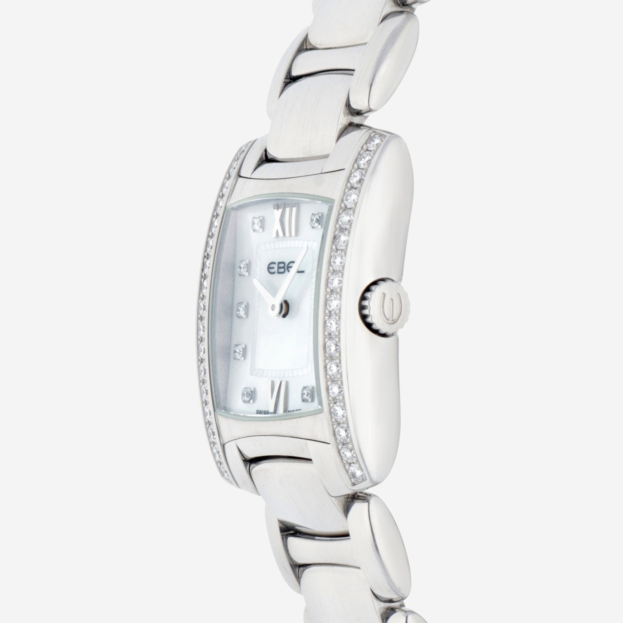 Ebel Brasilia Stainless Steel Quartz Ladies Watch 9976M28/9810500 - THE SOLIST - Ebel