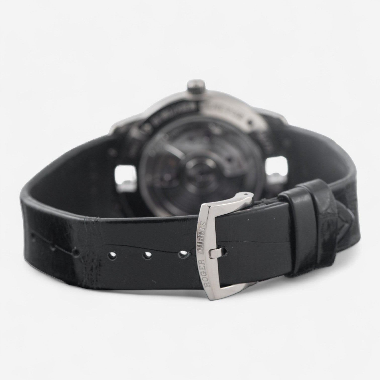 Roger Dubuis Velvet 18K White Gold Diamond Automatic Unisex Watch DBVE0034