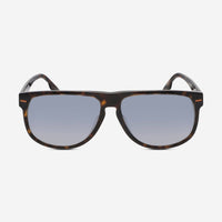 Ermenegildo Zegna Men's Dark Havana & Blue Mirror Aviator Sunglasses EZ0201 - THE SOLIST - Ermenegildo Zegna