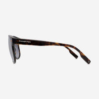 Ermenegildo Zegna Men's Dark Havana & Blue Mirror Aviator Sunglasses EZ0201 - THE SOLIST - Ermenegildo Zegna