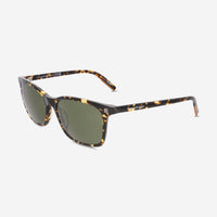 Ermenegildo Zegna Men's Dark Havana & Green Rectangle Sunglasses EZ0181 - THE SOLIST - Ermenegildo Zegna