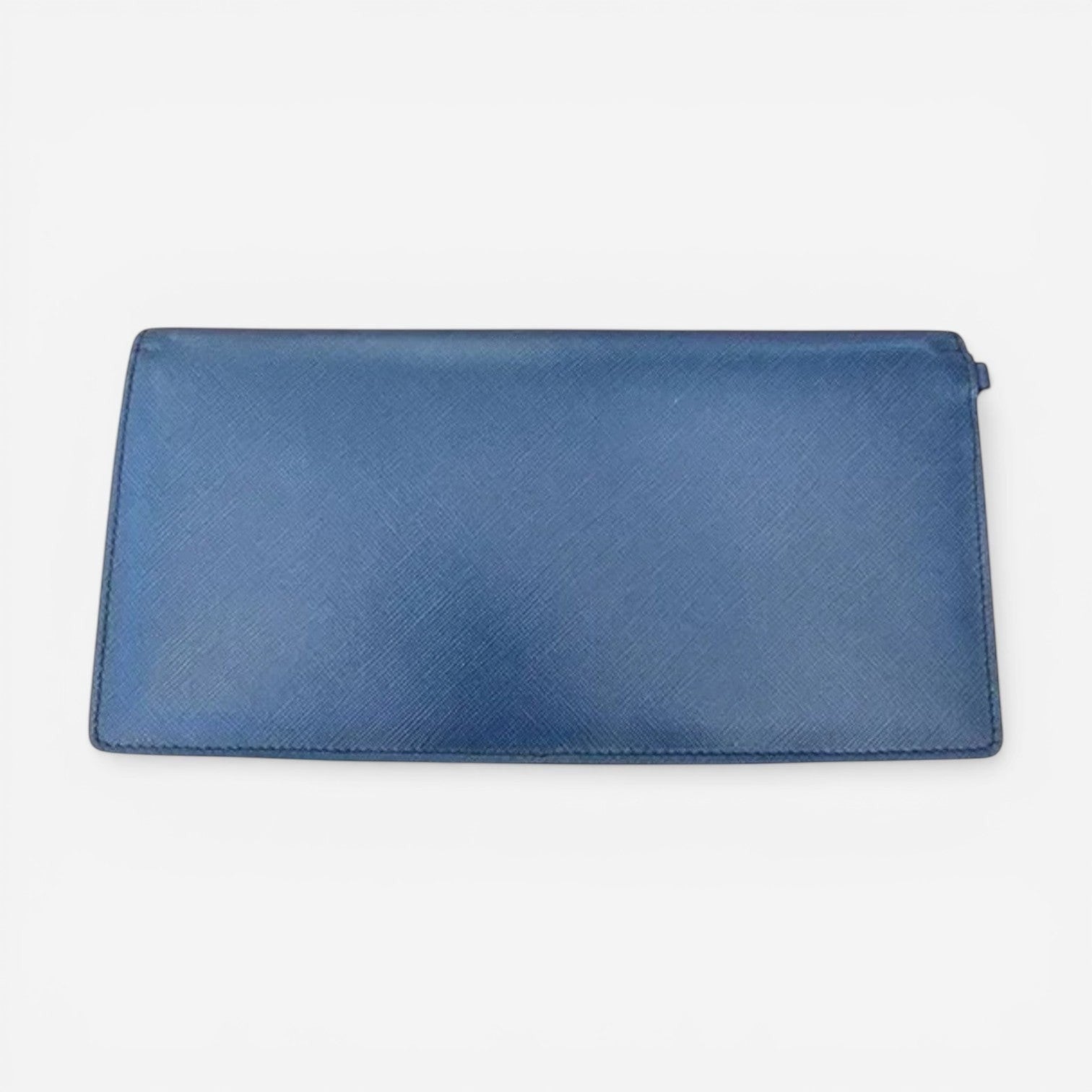 Salvatore Ferragamo 627212 Women's Blue Vara Bow Clutch MSRP $985 - THE SOLIST