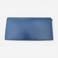 Salvatore Ferragamo 627212 Women's Blue Vara Bow Clutch MSRP $985 - THE SOLIST