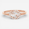 Gucci Interlocking G 18K Rose Gold Diamond Ring YBC7294120010 - THE SOLIST