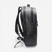 Salvatore Ferragamo Men's 704181 Black Leather Backpack MSRP $2300 - THE SOLIST